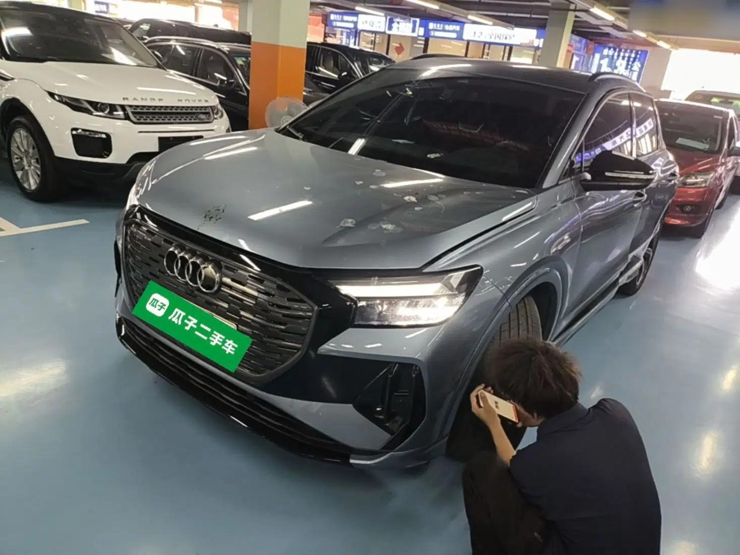 Audi Q4 e-tron 2023 40 e-tron Creation Edition Midnight — миниатюра 1
