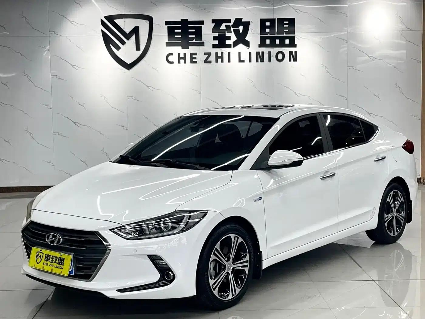 Hyundai Elantra 2016 1.4T Dual-Clutch Dynamic Flagship Edition — миниатюра 1