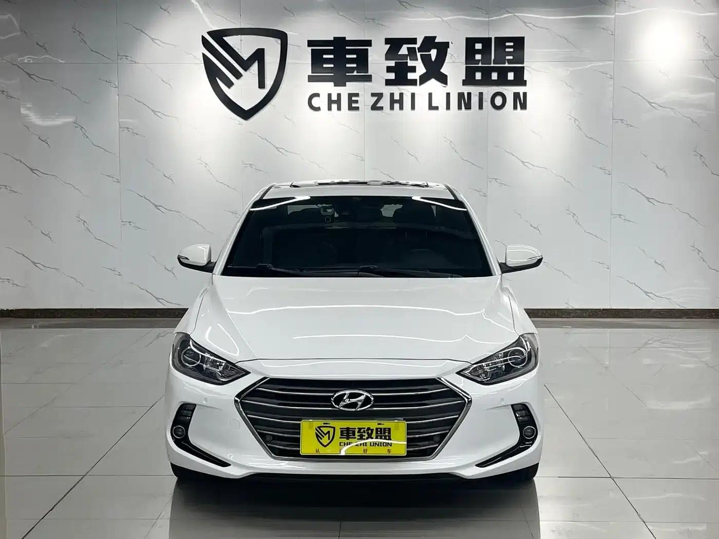 Hyundai Elantra 2016 1.4T Dual-Clutch Dynamic Flagship Edition — миниатюра 2