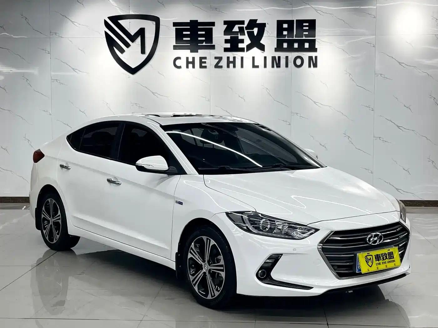 Hyundai Elantra 2016 1.4T Dual-Clutch Dynamic Flagship Edition — миниатюра 3
