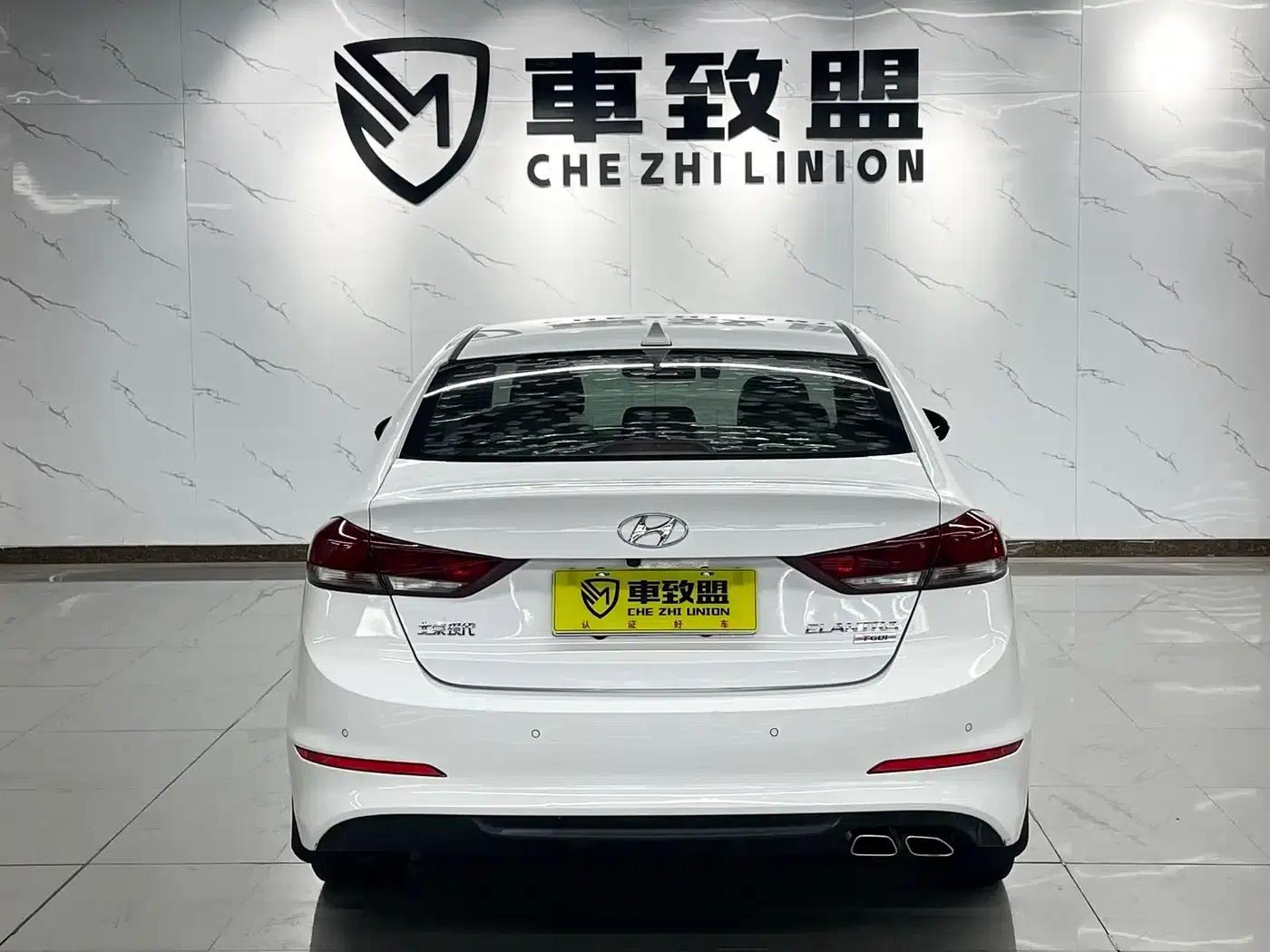Hyundai Elantra 2016 1.4T Dual-Clutch Dynamic Flagship Edition — миниатюра 5