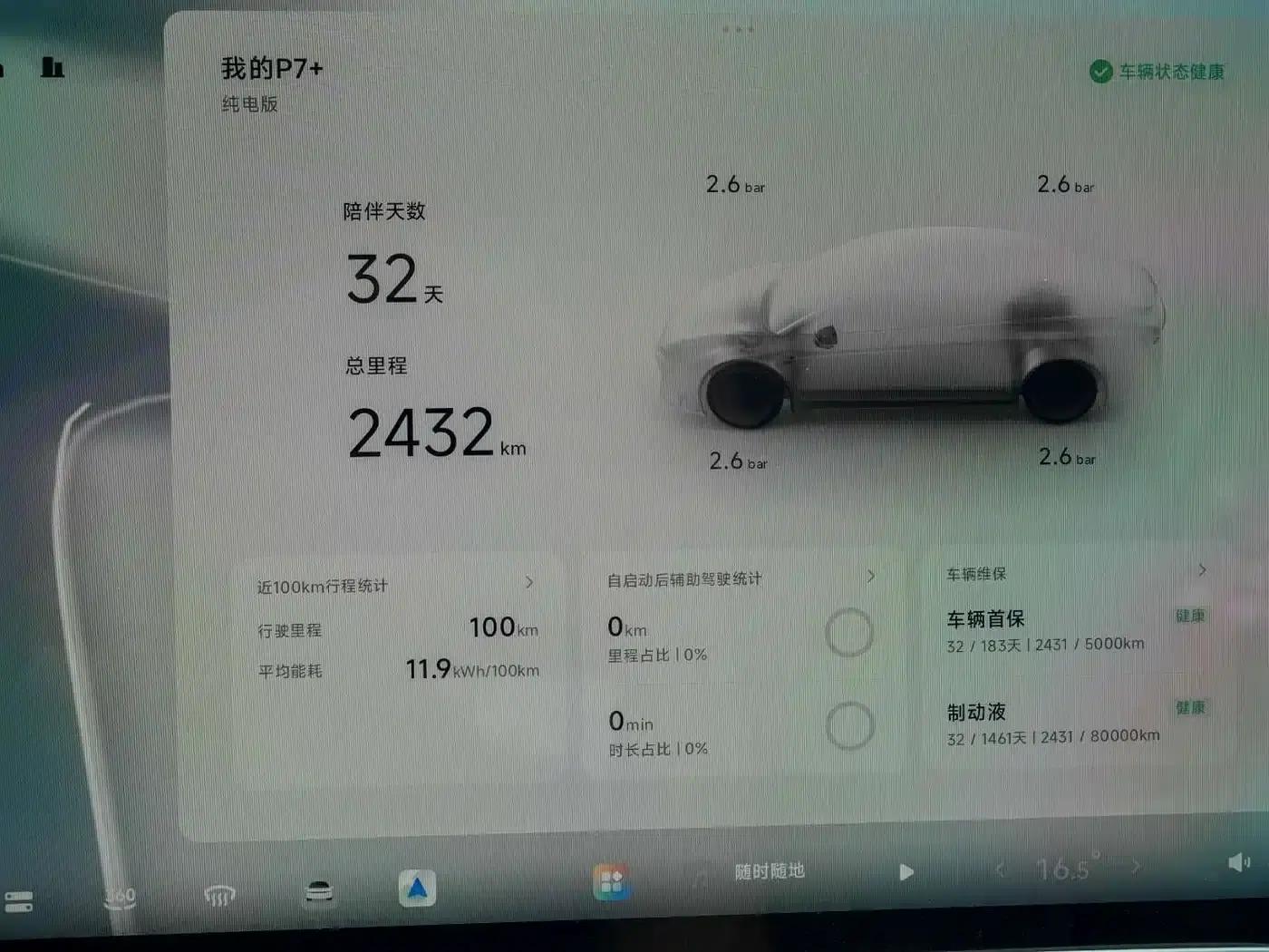 XPeng P7+ 2026 Pure Electric 615 Max Flagship Edition — миниатюра 19