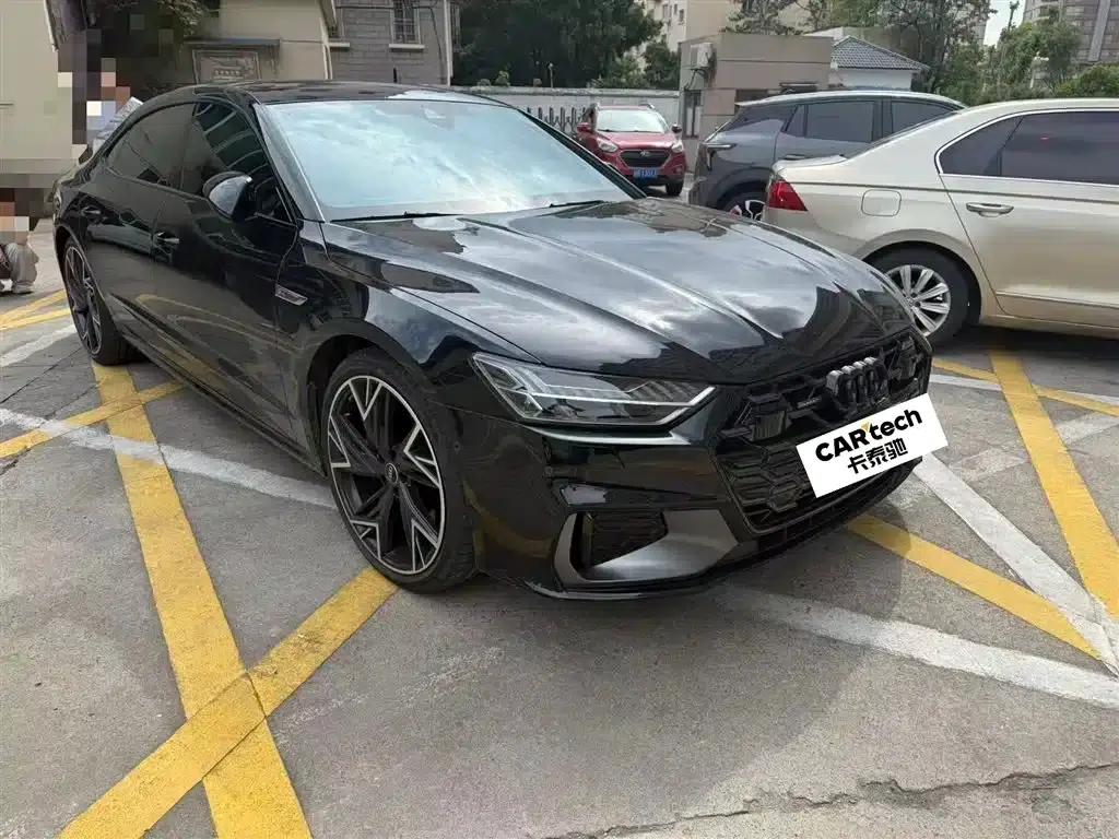 2024 Audi A7L 45 TFSI quattro Black Edition — миниатюра 3