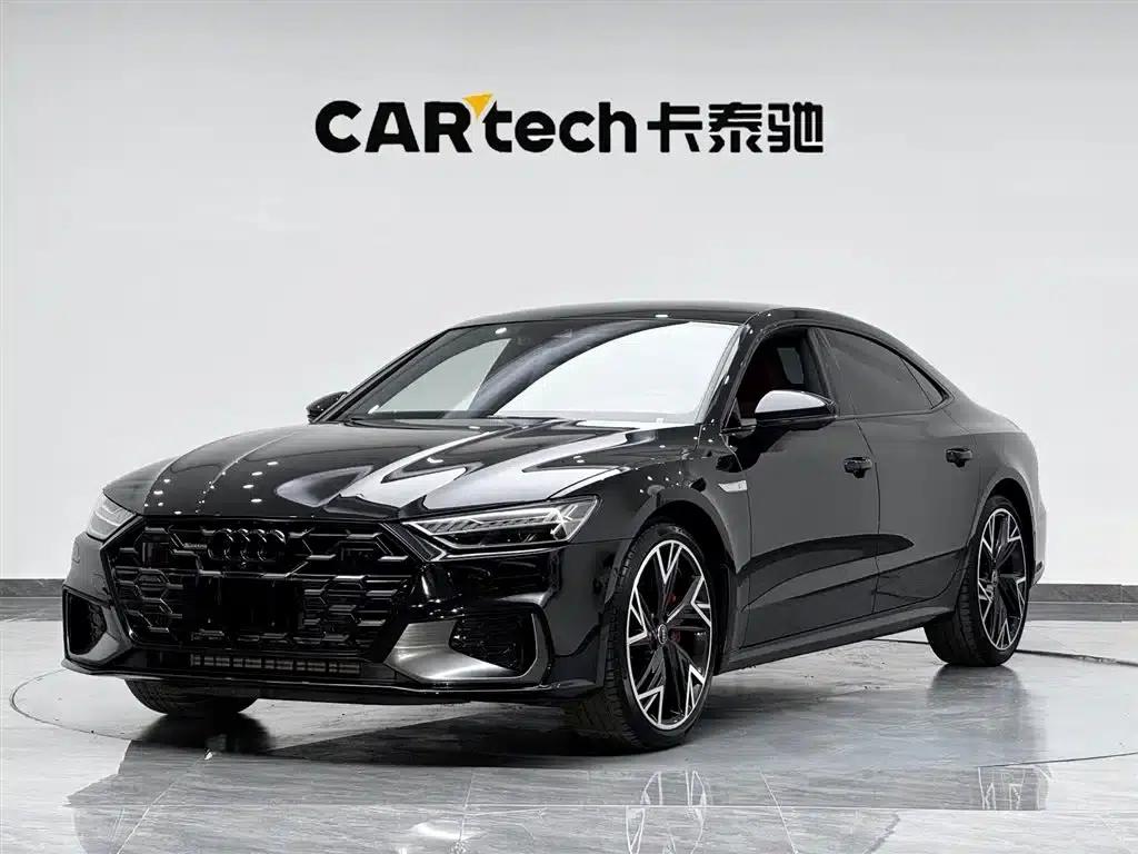 2024 Audi A7L 45 TFSI quattro Black Edition — миниатюра 2