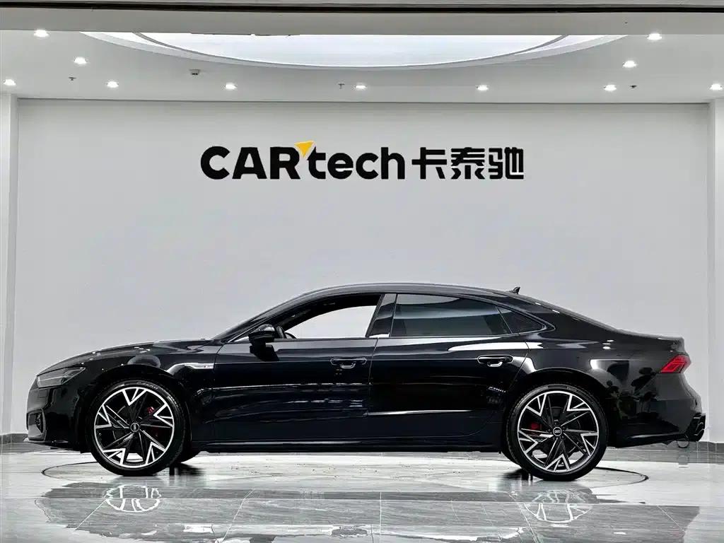 2024 Audi A7L 45 TFSI quattro Black Edition — миниатюра 8