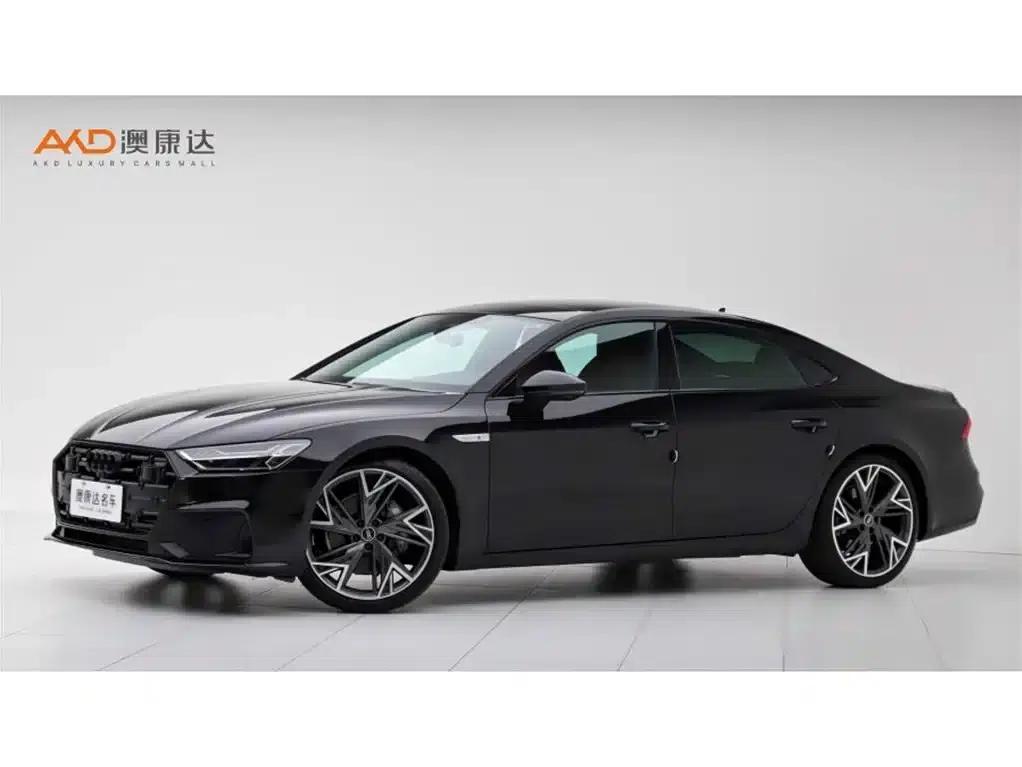 Audi A7L/2.0T/2023/45 TFSI quattro S-line Black Knight Edition — миниатюра 1