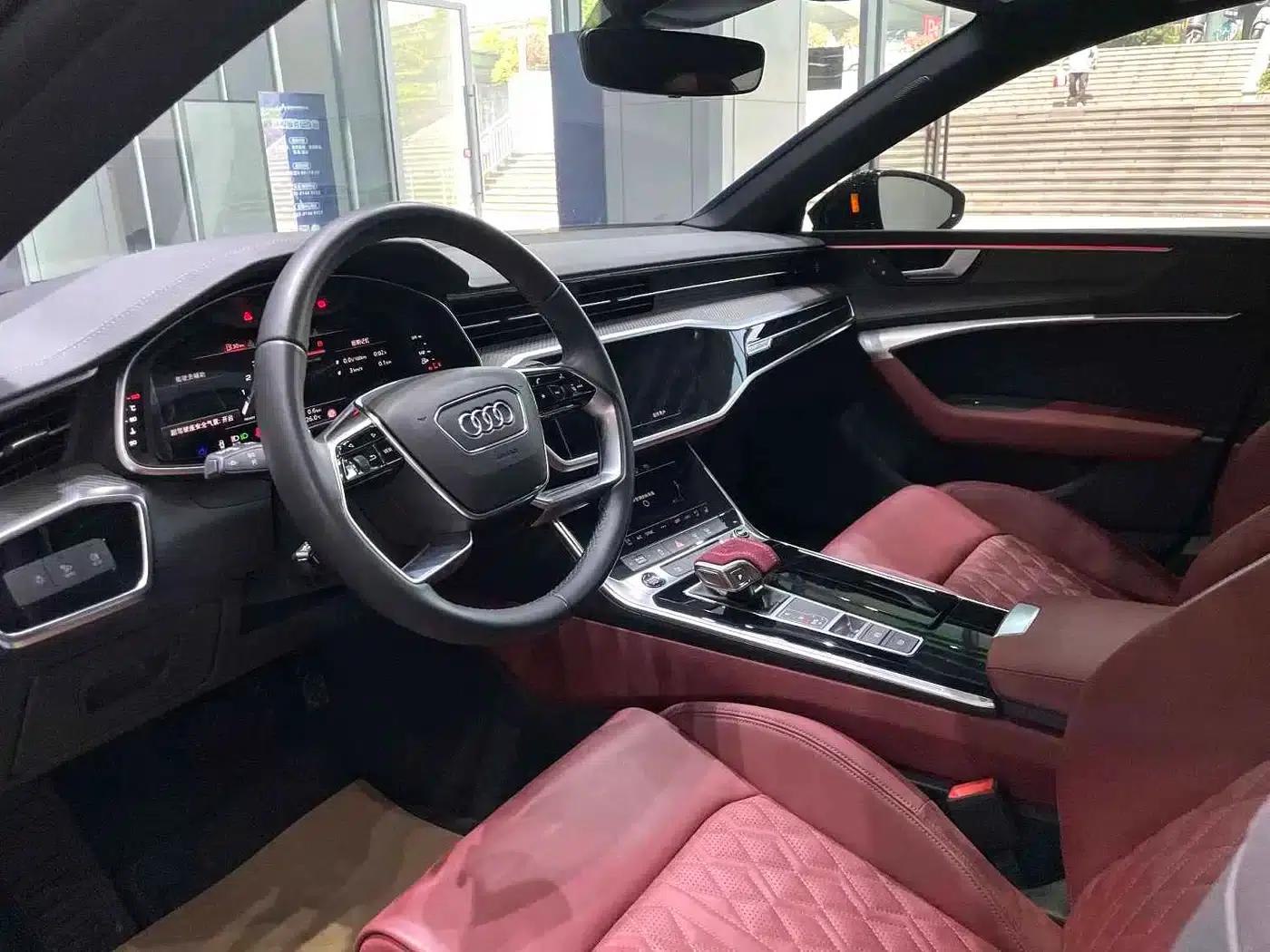 Audi A7L 2023 55 TFSI quattro S-line Black Knight Edition — миниатюра 4