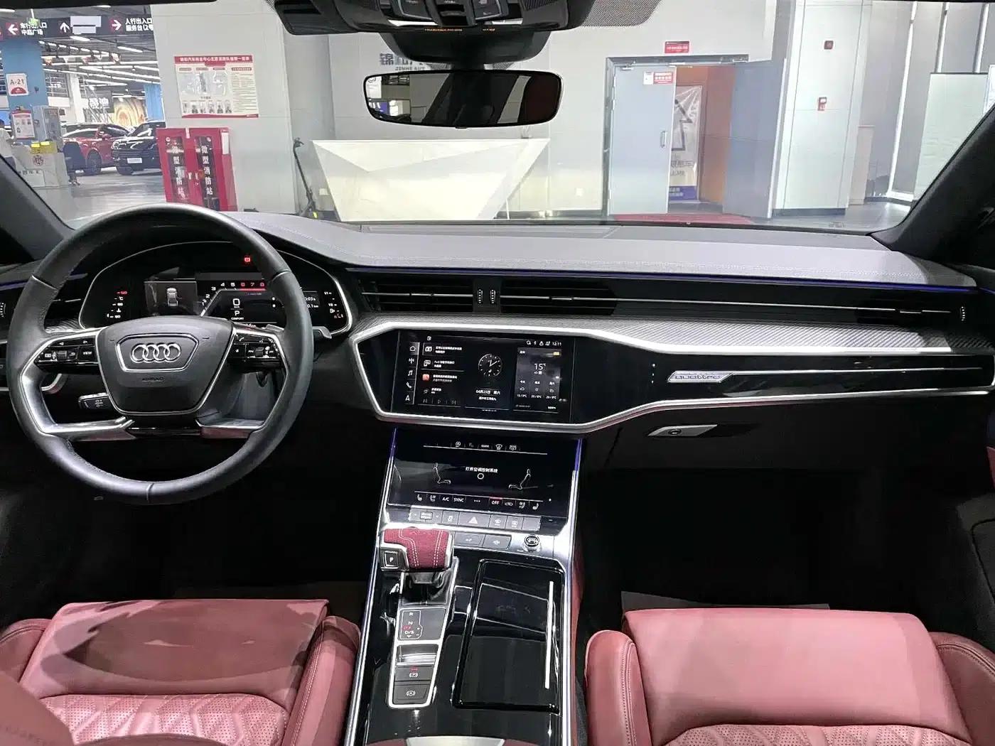 Audi A7L 2023 55 TFSI quattro S-line Black Knight Edition — миниатюра 5