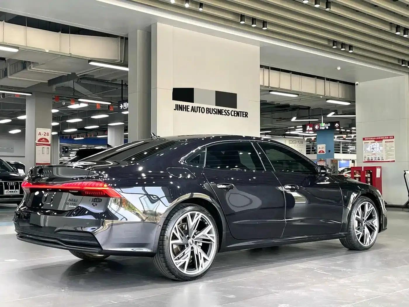 Audi A7L 2023 55 TFSI quattro S-line Black Knight Edition — миниатюра 8