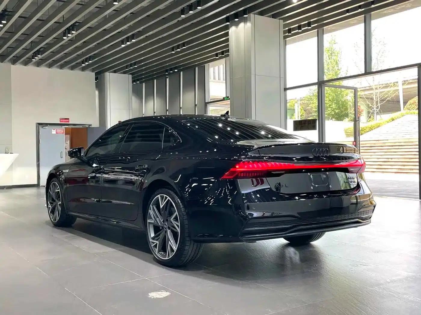 Audi A7L 2023 55 TFSI quattro S-line Black Knight Edition — миниатюра 9