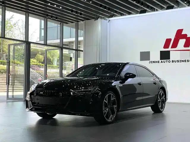 Audi A7L 2023 55 TFSI quattro S-line Black Knight Edition