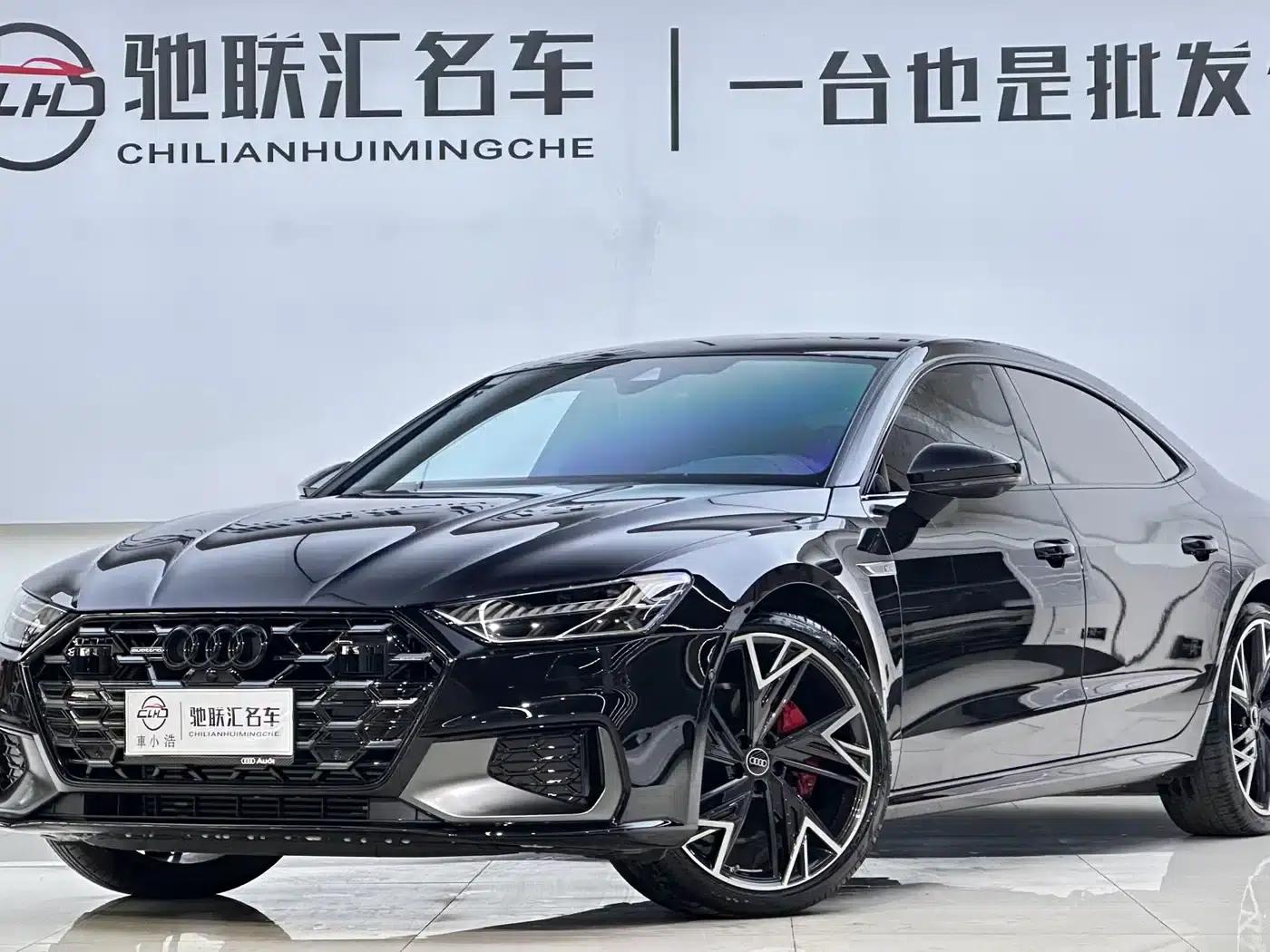 Audi A7L 2024 45 TFSI quattro S-line Black Knight Edition — миниатюра 1