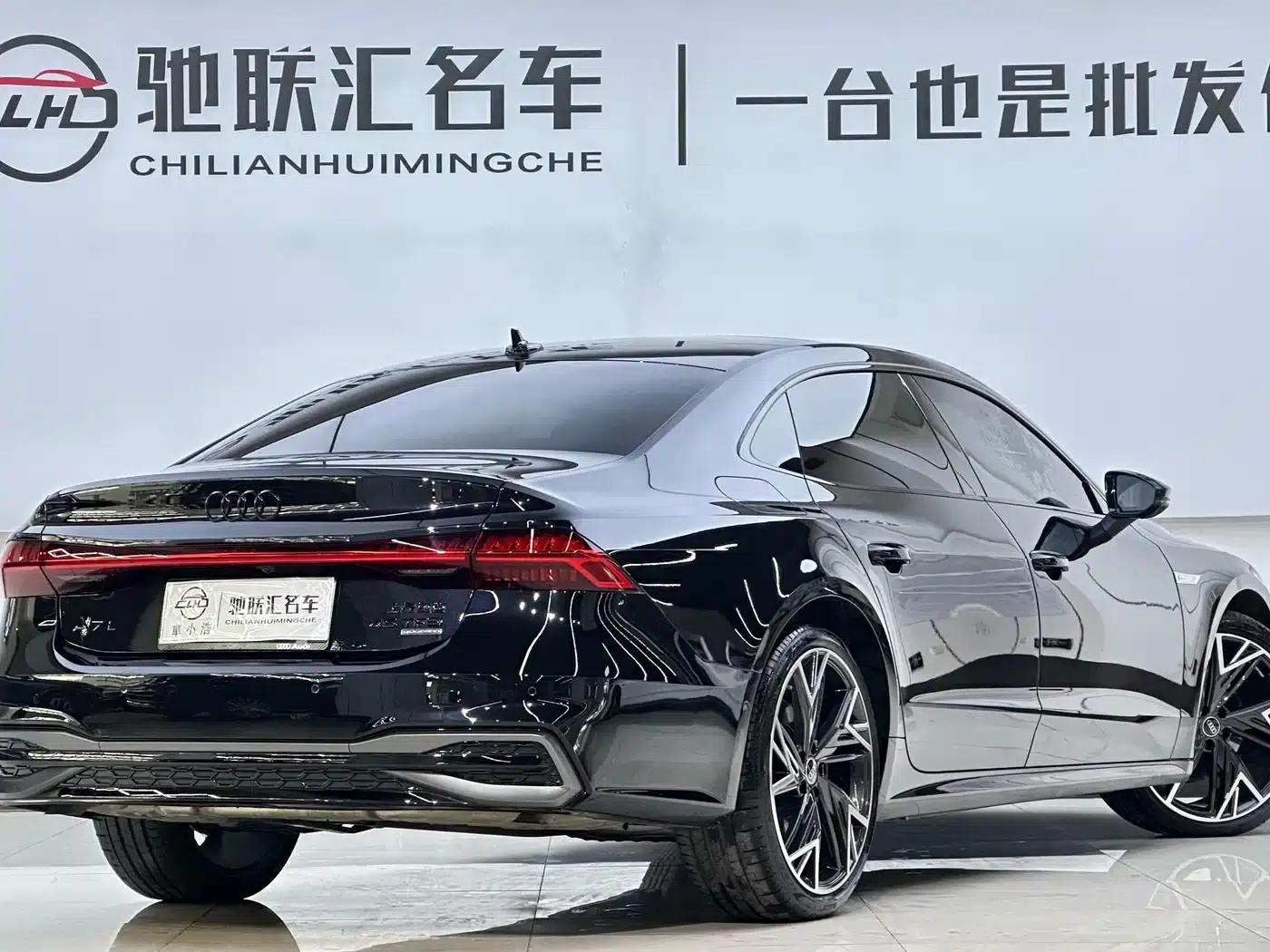 Audi A7L 2024 45 TFSI quattro S-line Black Knight Edition — миниатюра 11