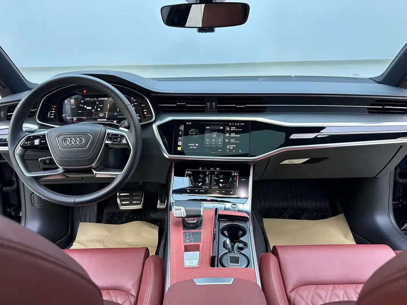 Audi A7L 2024 45 TFSI quattro S-line Black Knight Edition — миниатюра 9