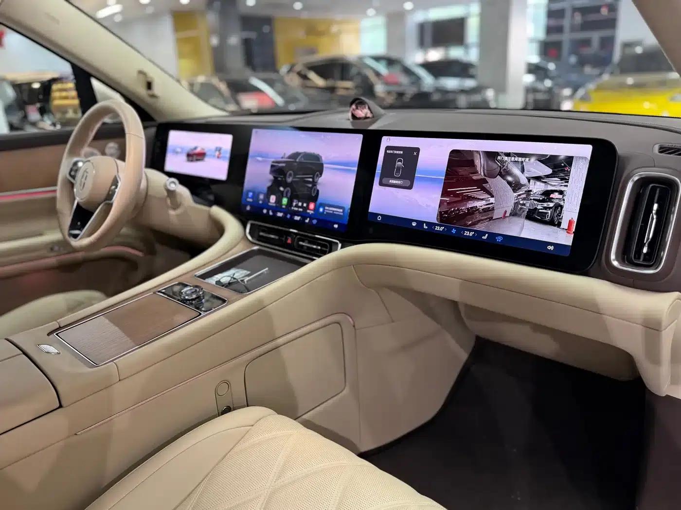 Wenjie M9 2025 Ultra Extended Range Edition 52kWh 6-Seat Version (192-line LiDAR) — миниатюра 11