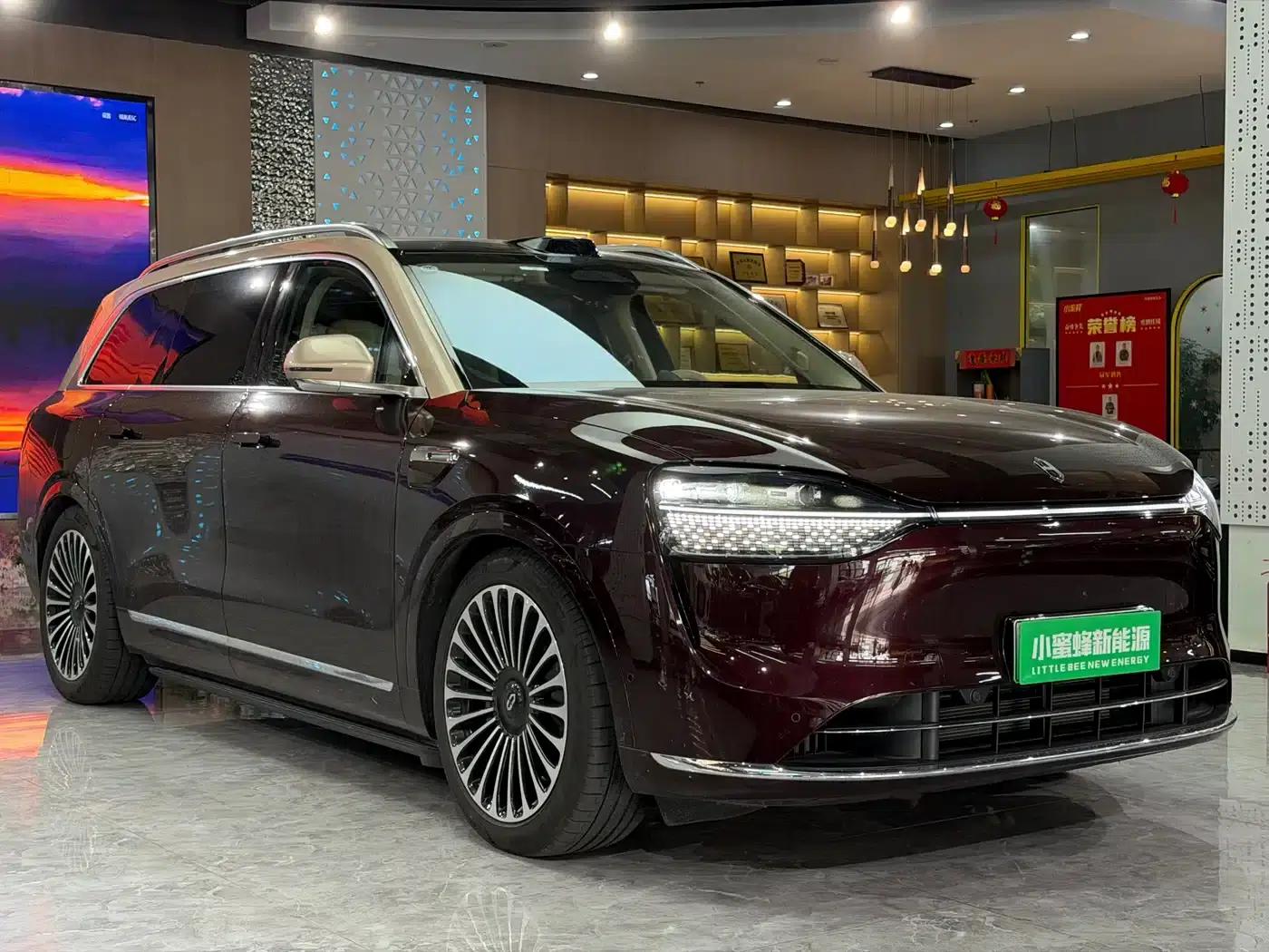 Wenjie M9 2025 Ultra Extended Range Edition 52kWh 6-Seat Version (192-line LiDAR) — миниатюра 3