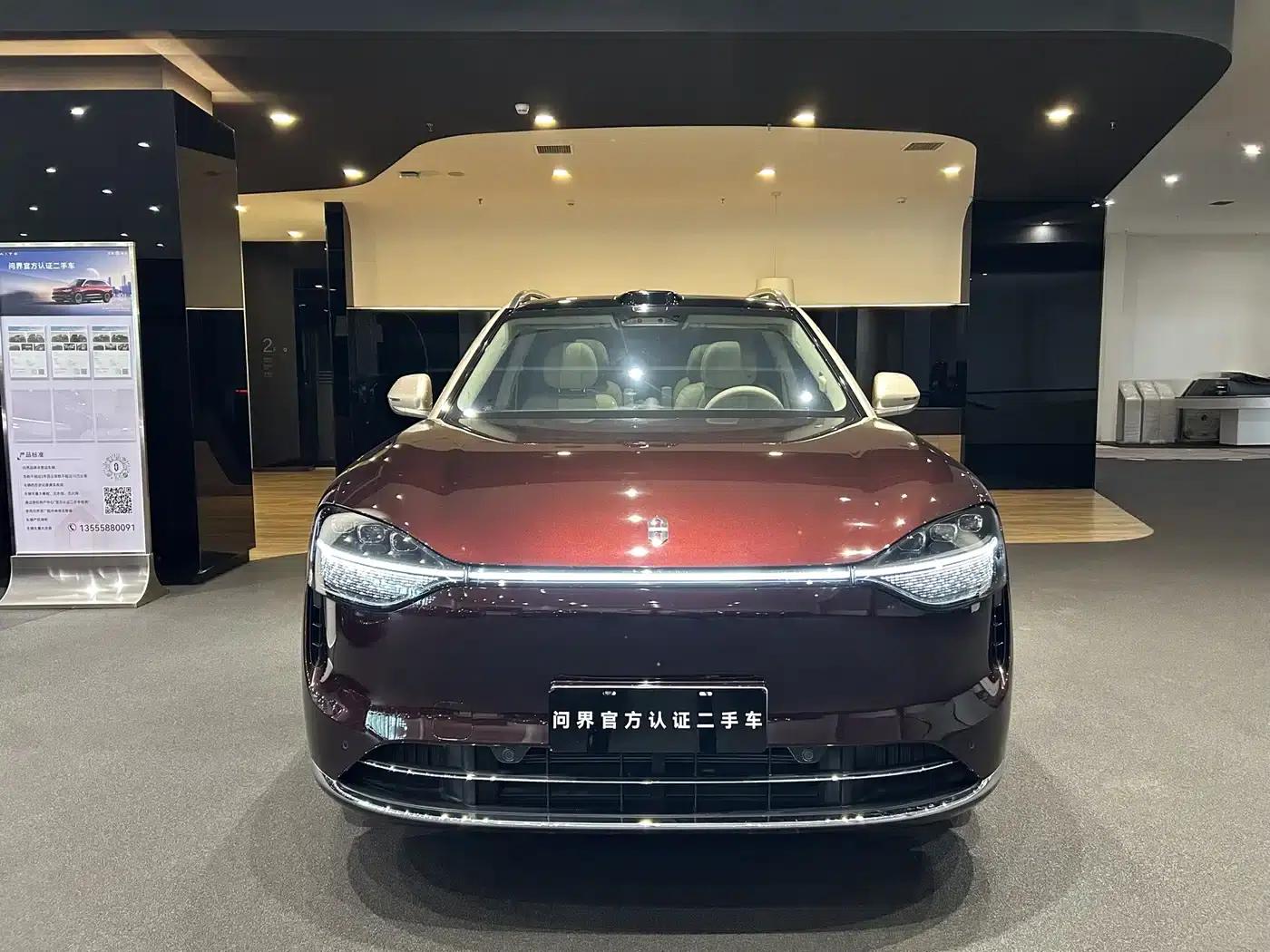 Wenjie M9 2025 Ultra Extended Range Edition (52kWh, 6-seater, 192-line LiDAR) — миниатюра 2