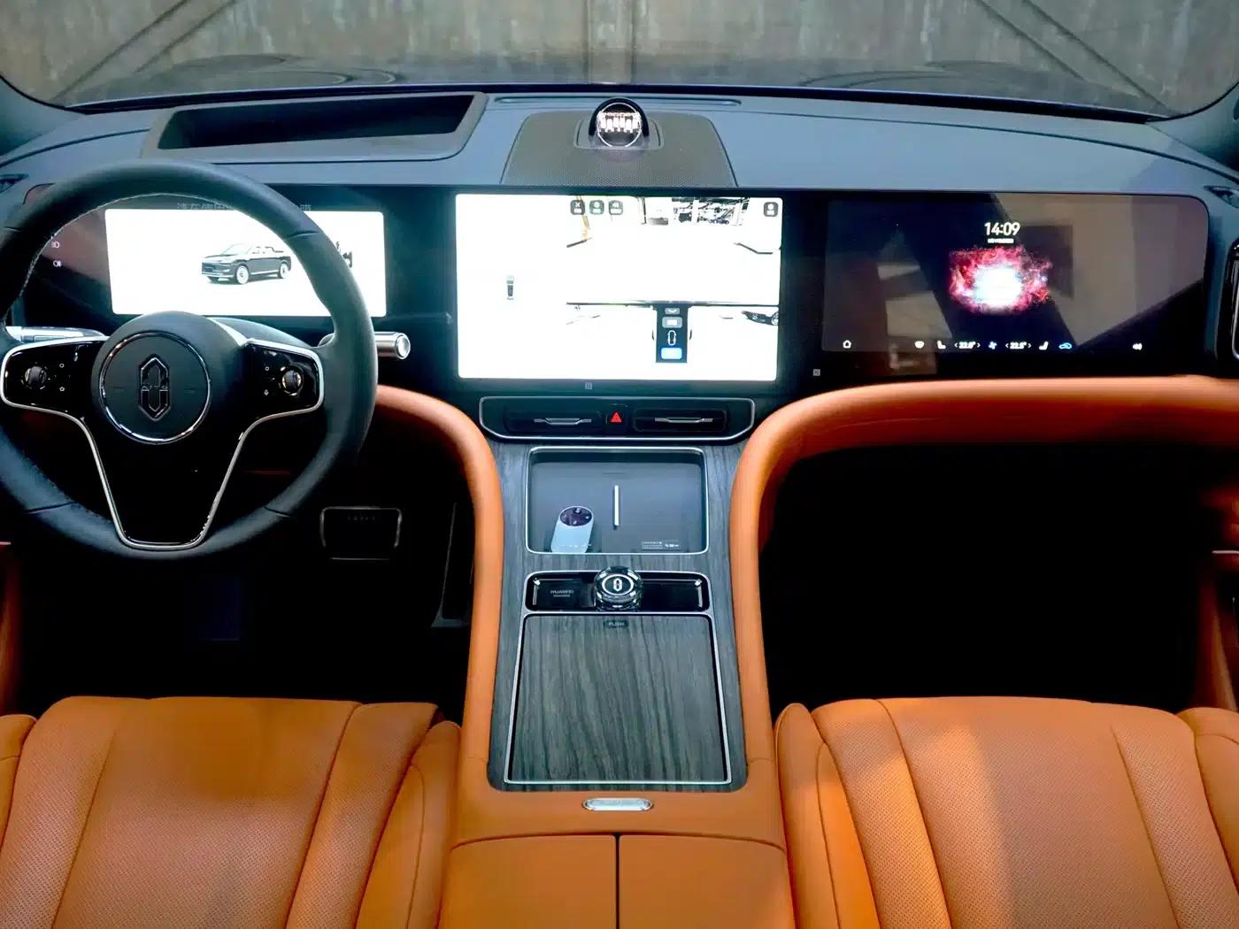 Wenjie M9 2025 Extended Range Max Edition 52kWh 5-Seat Version (192-line LiDAR) — миниатюра 12