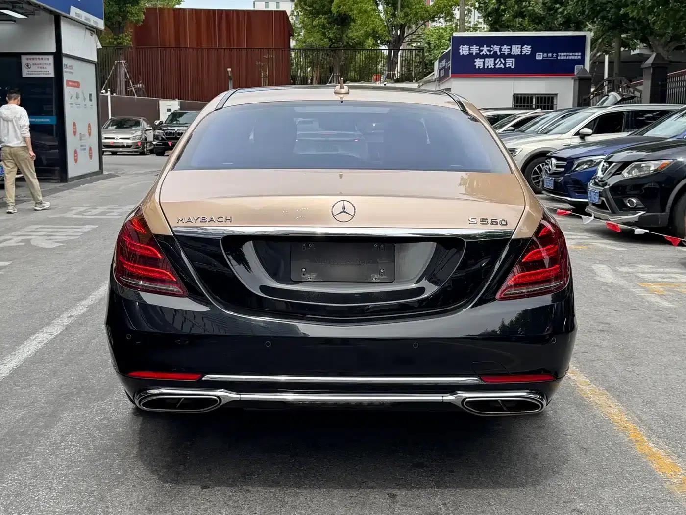 Maybach S-Class 2018 S 560 4MATIC — миниатюра 4