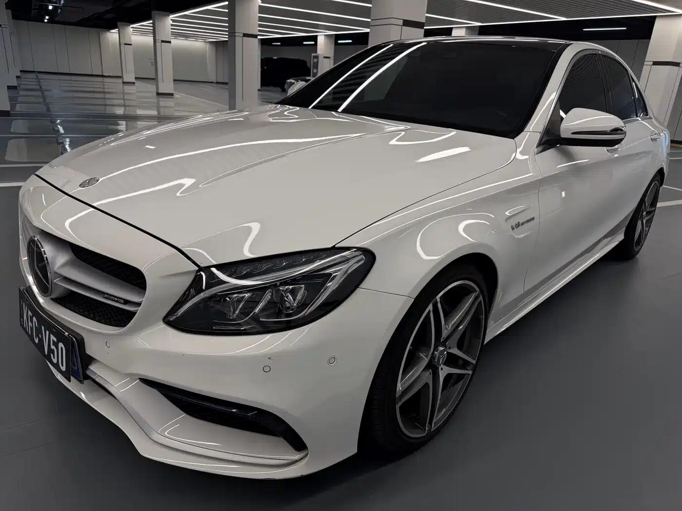 2017 Mercedes-Benz C-Class AMG C 63 — миниатюра 1