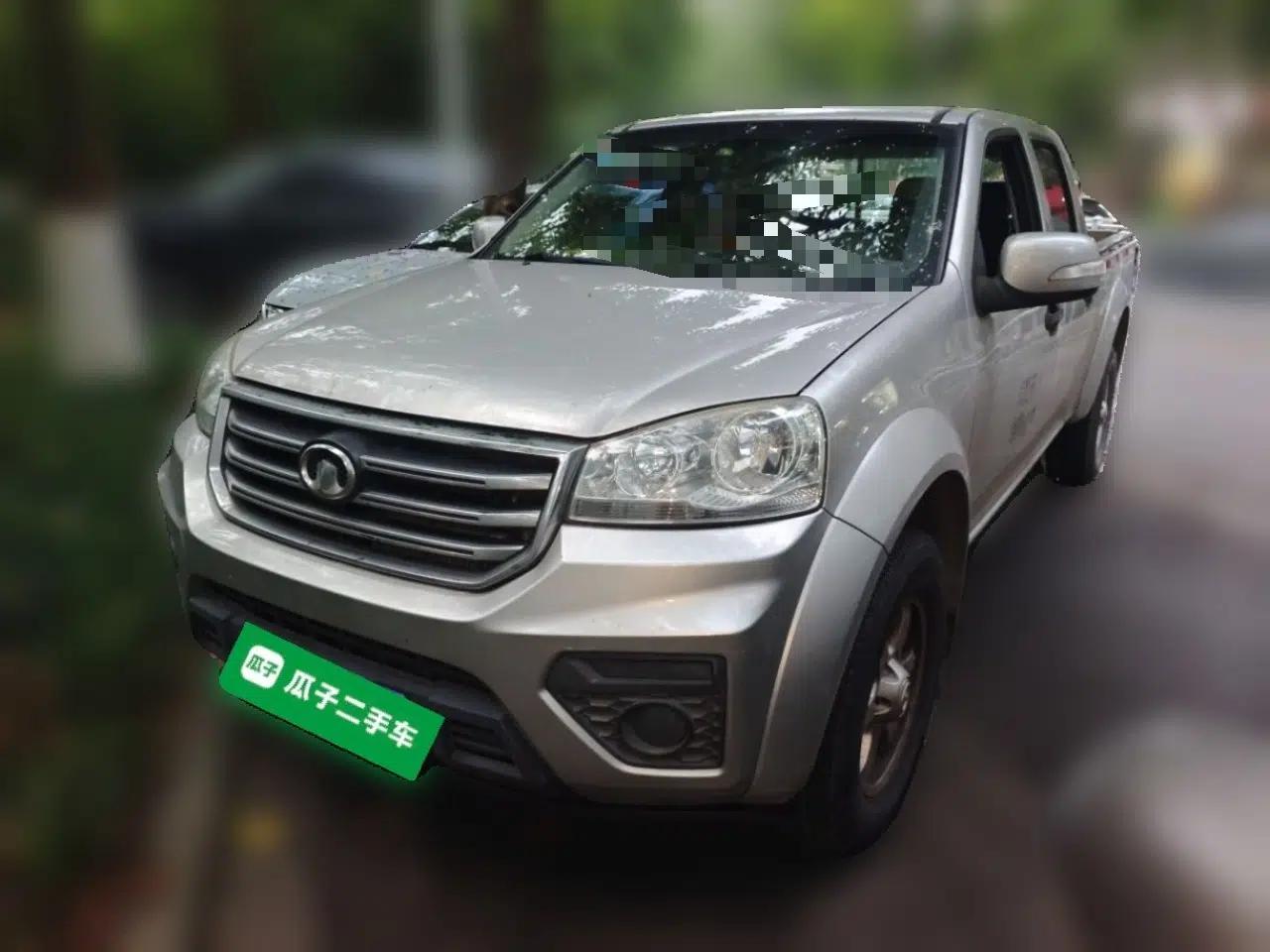 Great Wall Wingle 5 2017 2.0T European Version Diesel Two-Wheel Drive Advanced Large Double-Cab GW4D20E — миниатюра 1