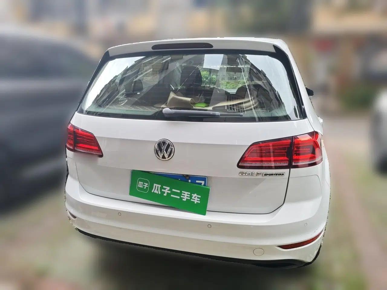 Volkswagen Golf Sportsvan 2019 1.6L Automatic Pure Model China V Standard — миниатюра 5