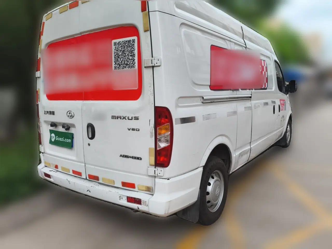 SAIC MAXUS Xintu V80 2018 2.5T 6-speed manual van long-wheelbase mid-roof 2-3 seats — миниатюра 6