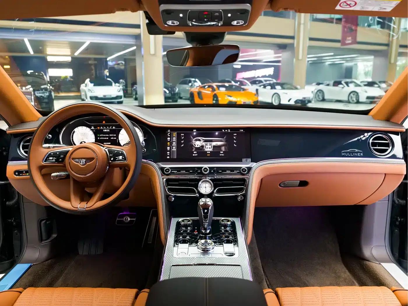 2022 Mercedes-Benz Flying Spur Plug-in Hybrid 2.9T V6 Hybrid Mulliner — миниатюра 11