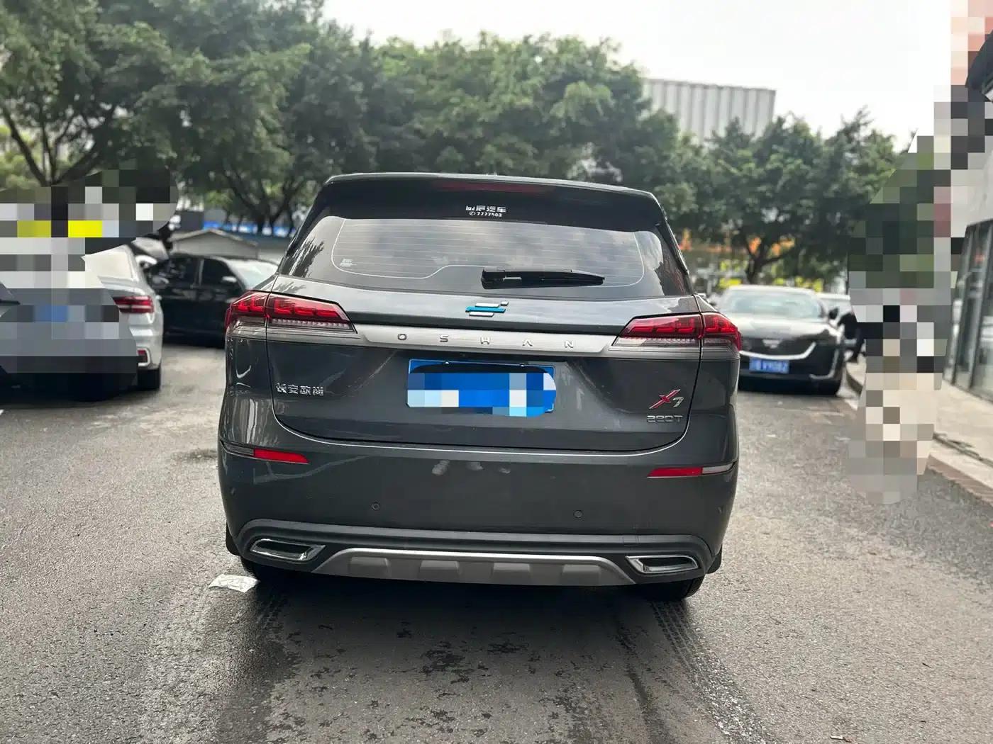 Changan Oushang X7 2021 1.5T Face Recognition Fully Automatic Parking Space Leisure Edition — миниатюра 9