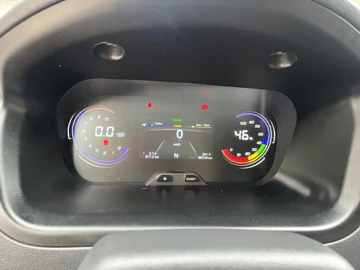 Changan Ruixing EM60 2022 Pure Electric Van, Model 4498, Length, Flat Top, Hatchback Door, 2 Seats, 60kW, 41.86kWh — миниатюра 6