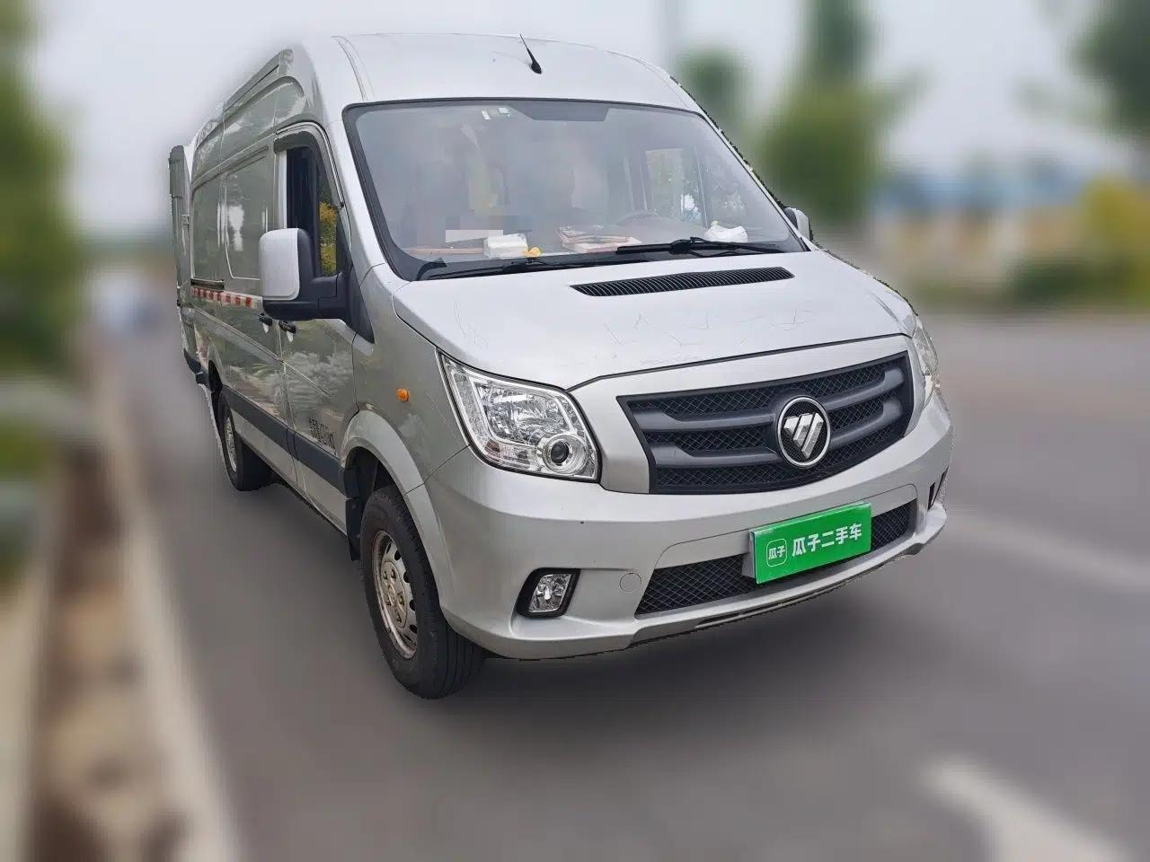 Foton Toano 2023 Joy Elephant Van 2.0T Manual Long Wheelbase Mid-Roof Design Rear Single Tire 3-Seater — миниатюра 3