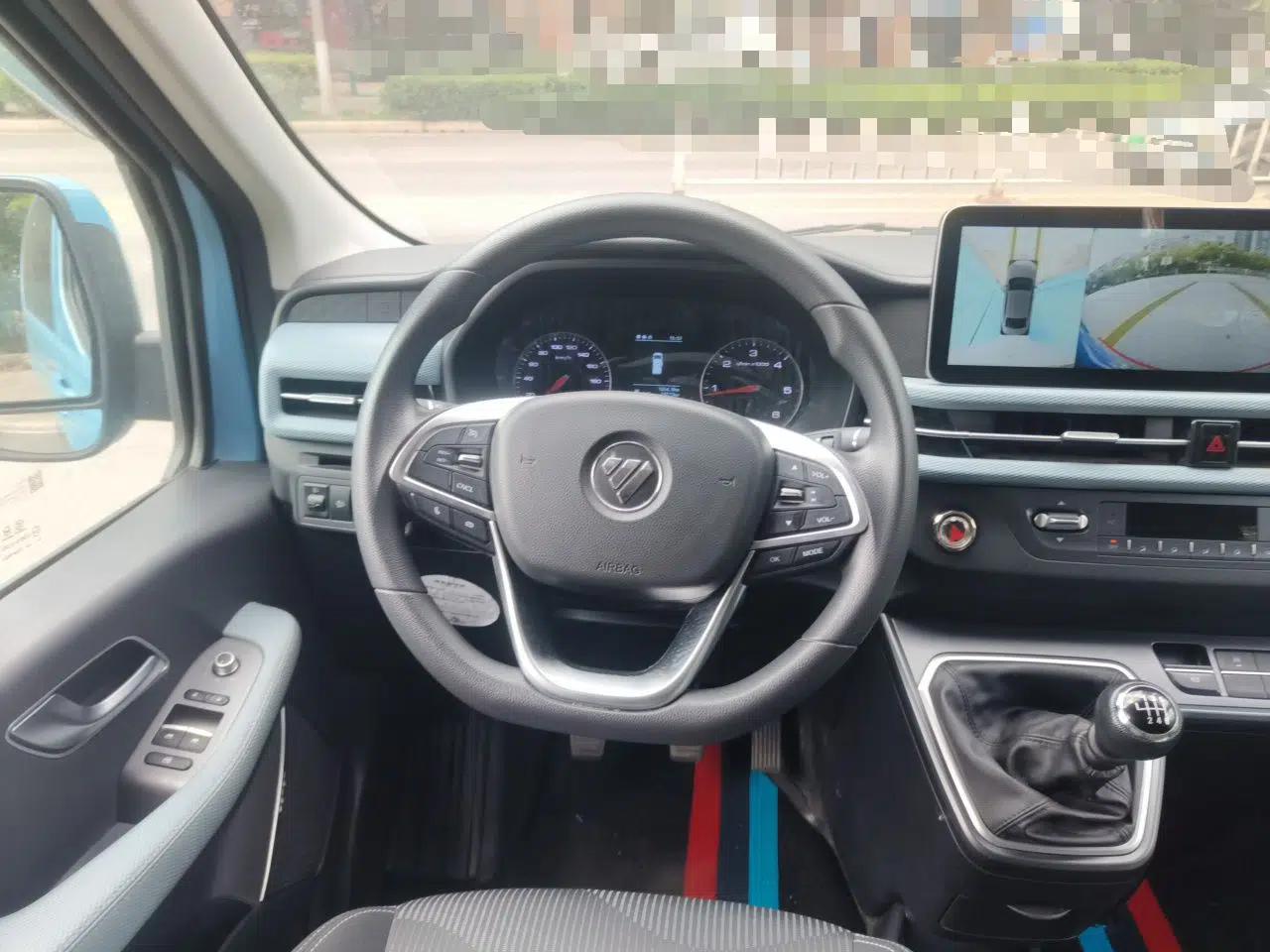 Foton Tianyuan V 2024 Tuyano Grand V CITY 2.0T Manual Long Wheelbase Flat Roof Rear Single Tire – Available in 5/6/7/9-Seater Configurations — миниатюра 11