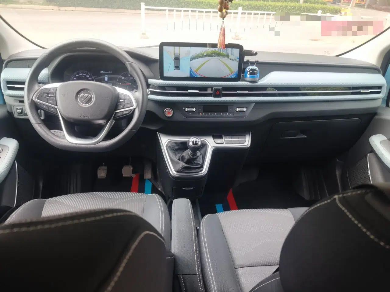 Foton Tianyuan V 2024 Tuyano Grand V CITY 2.0T Manual Long Wheelbase Flat Roof Rear Single Tire – Available in 5/6/7/9-Seater Configurations — миниатюра 10