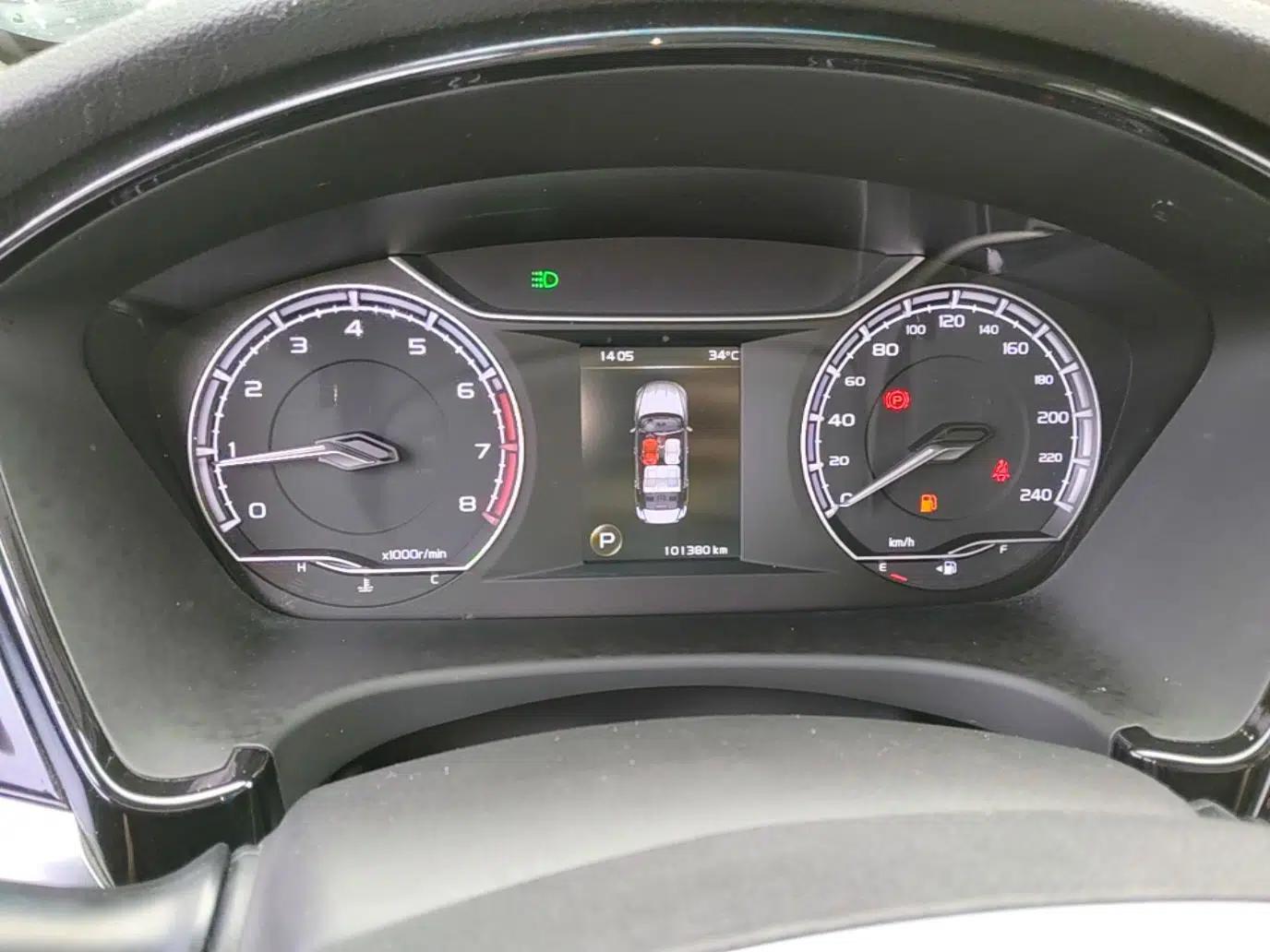 Geely Auto Emgrand GT 2020 Revised 1.8T Navigation Edition — миниатюра 15