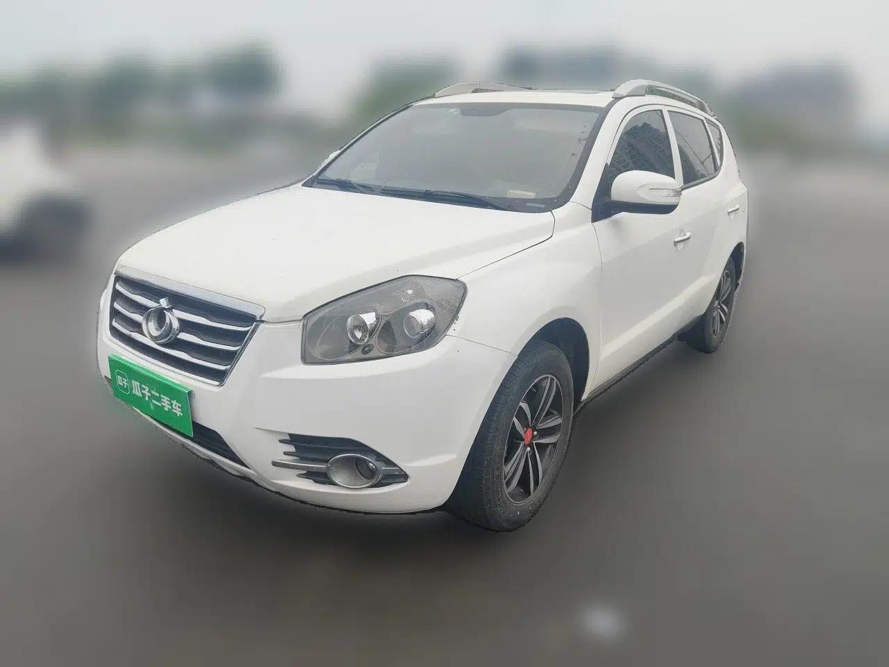 Geely Auto GX7 2015 Classic Edition 1.8L Manual New Urban Upgrade Version China V Standard — миниатюра 1
