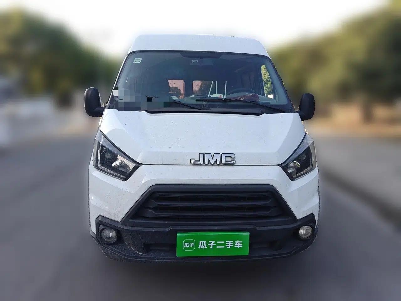 JMC Transit 2019 2.8T Commercial Version Intelligent Automatic Transmission Long Wheelbase Mid-Height 6-Seater Rear Single Tire China VI Emission Standard JX493 — миниатюра 2