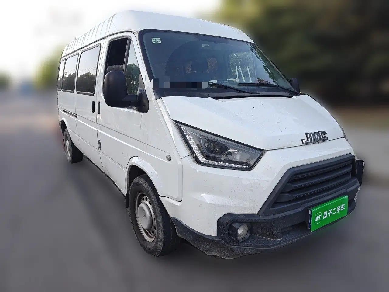 JMC Transit 2019 2.8T Commercial Version Intelligent Automatic Transmission Long Wheelbase Mid-Height 6-Seater Rear Single Tire China VI Emission Standard JX493 — миниатюра 3