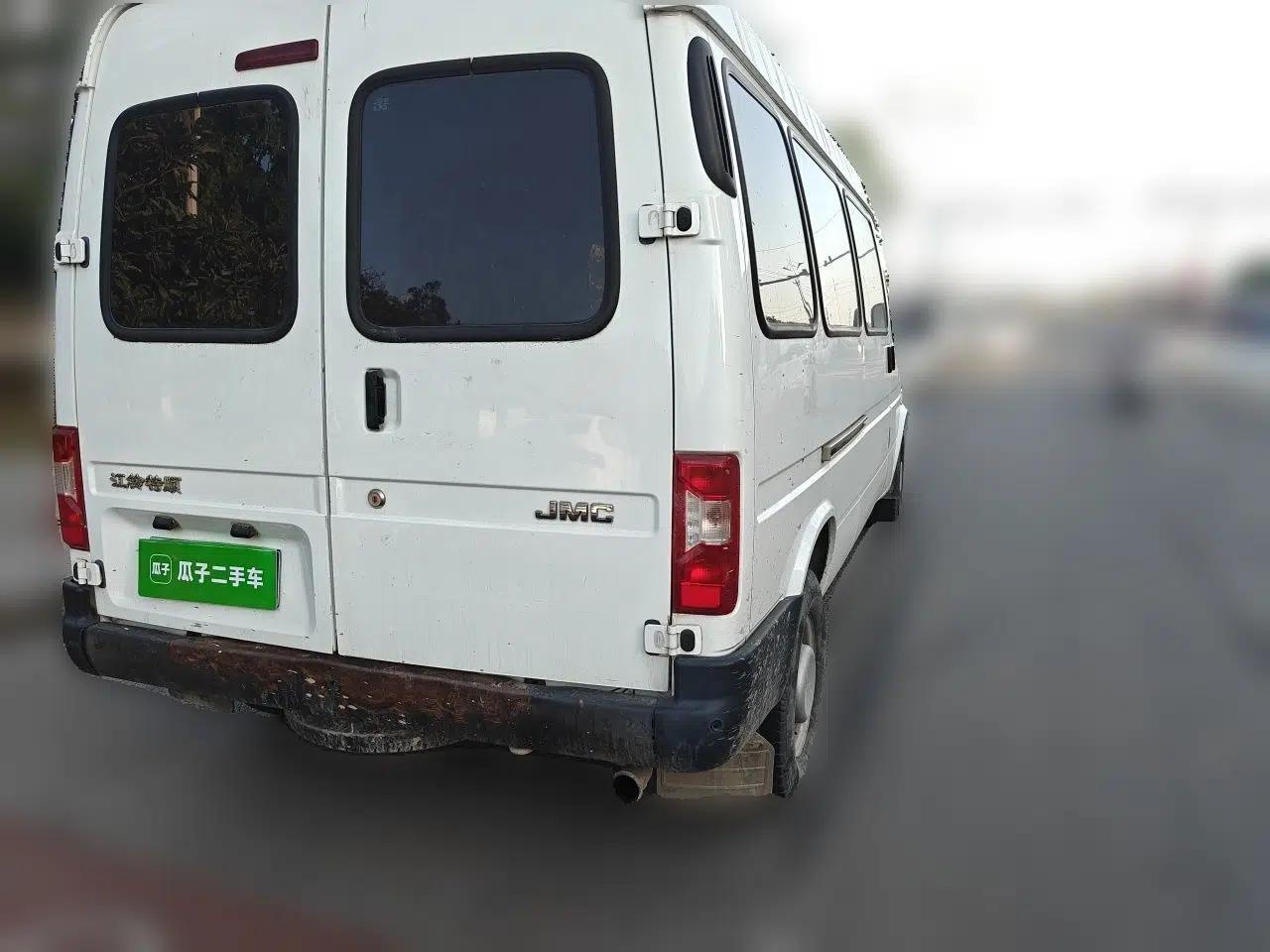 JMC Transit 2019 2.8T Commercial Version Intelligent Automatic Transmission Long Wheelbase Mid-Height 6-Seater Rear Single Tire China VI Emission Standard JX493 — миниатюра 6