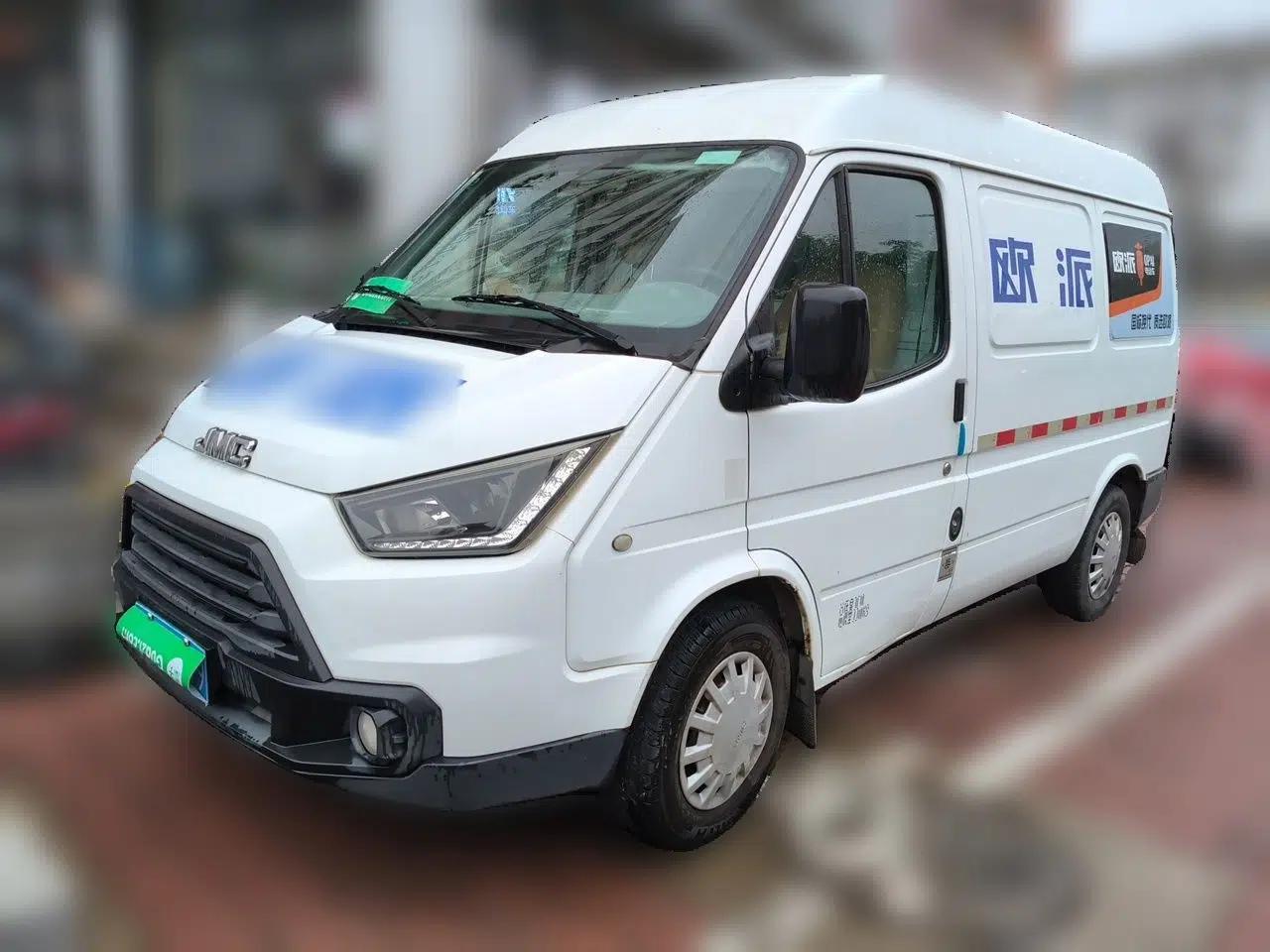 JMC Transit 2019 2.8T Commercial Version Short Wheelbase Mid-Roof 3-Seater China VI Standard JX493 — миниатюра 1