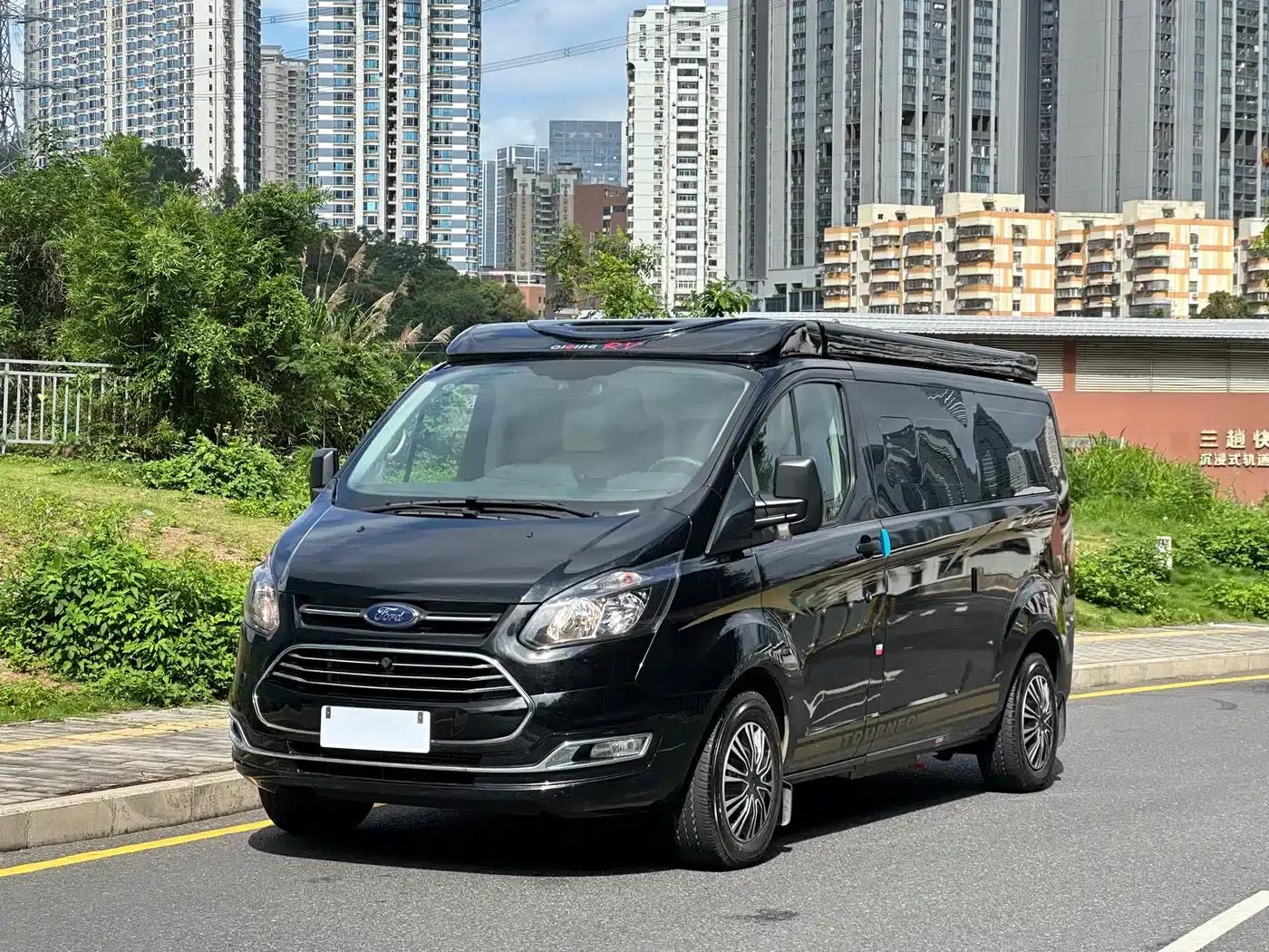 Ford Transit 2020 2.0T Gasoline Automatic Multi-functional Commercial Vehicle, Low Roof, Double Tailgate, China VI Emission Standard — миниатюра 1