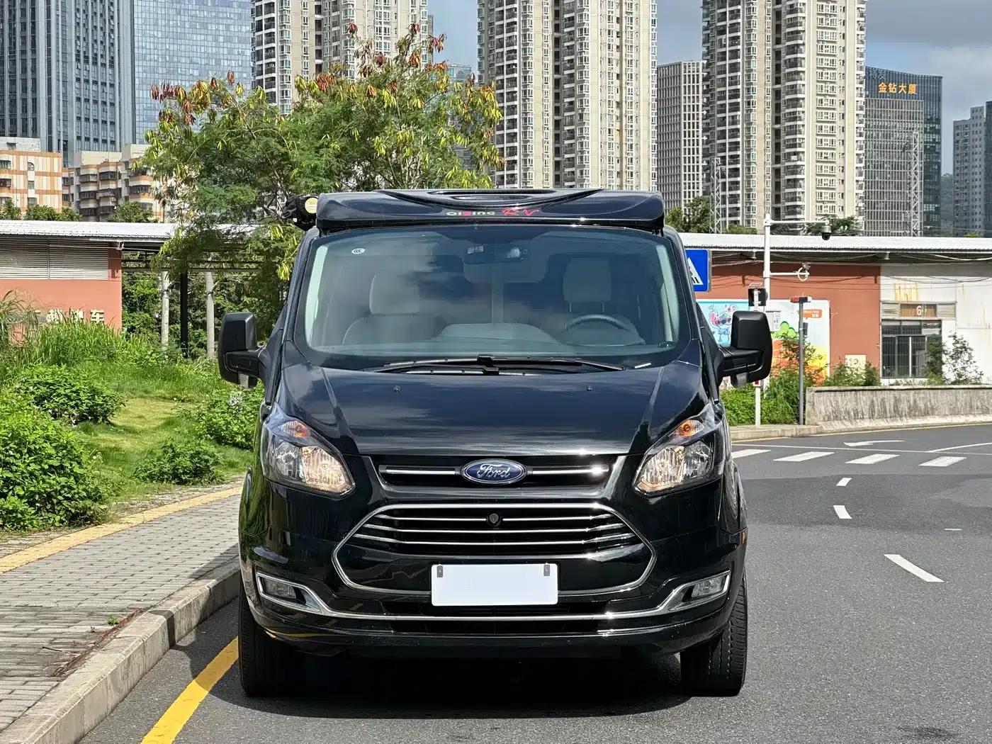 Ford Transit 2020 2.0T Gasoline Automatic Multi-functional Commercial Vehicle, Low Roof, Double Tailgate, China VI Emission Standard — миниатюра 2