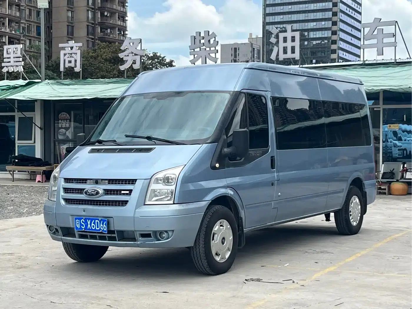 New Generation Ford Transit 2013 2.4T Luxury Long Wheelbase Mid-Roof National III Standard — миниатюра 1