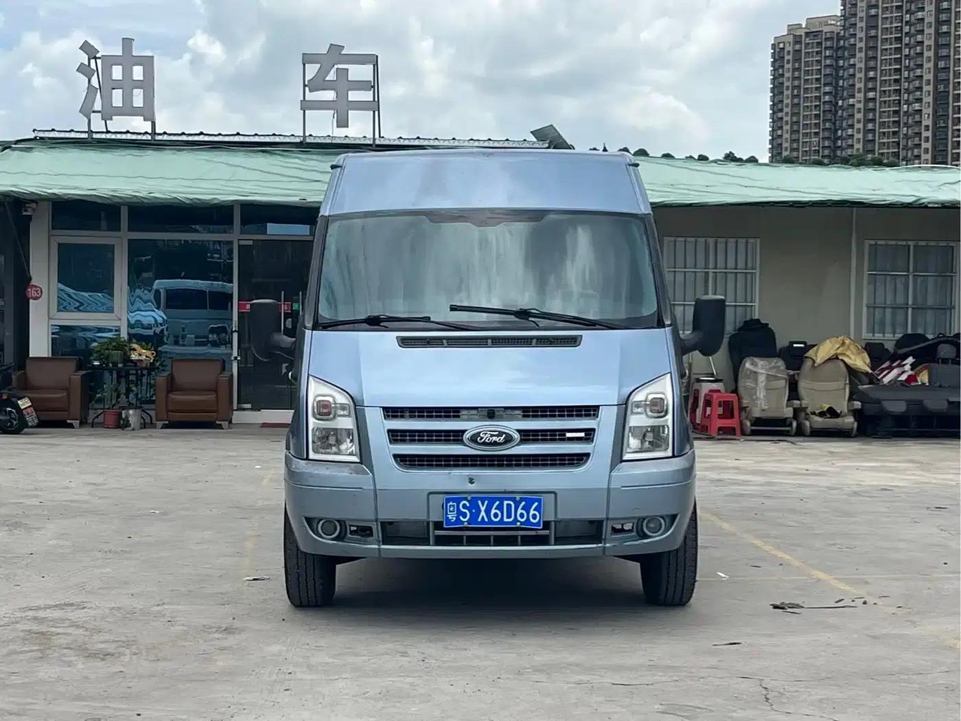 New Generation Ford Transit 2013 2.4T Luxury Long Wheelbase Mid-Roof National III Standard — миниатюра 2