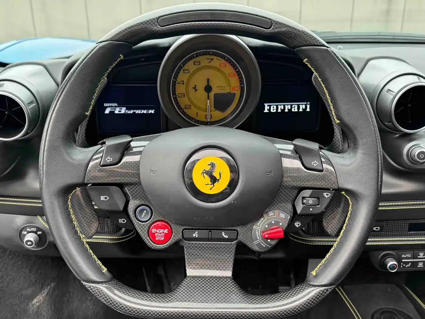 Ferrari F8 Spider 2020 3.9T V8 — миниатюра 8