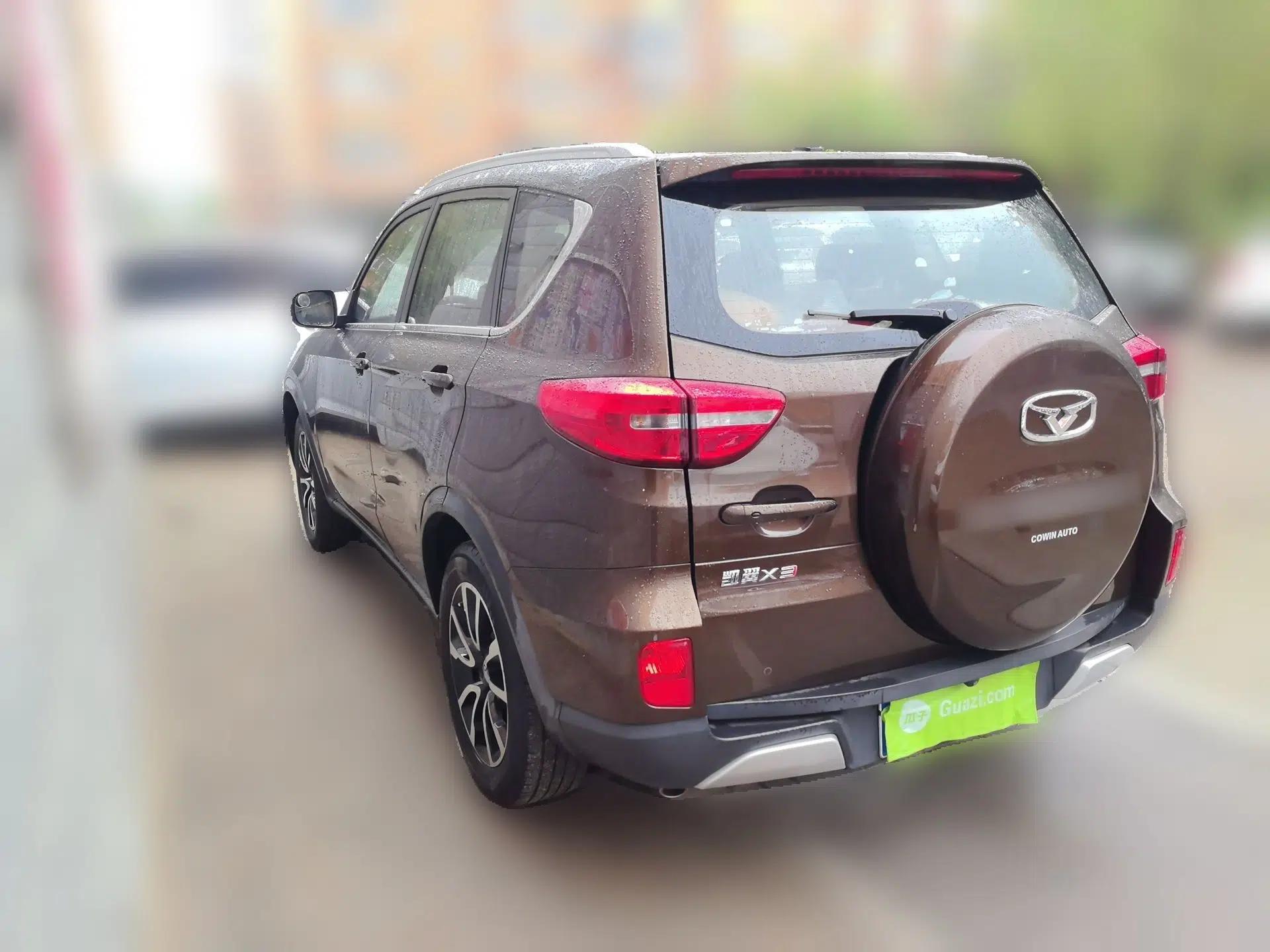 Cowin X3 2017 1.6L Manual Enthusiast Edition China V Standard — миниатюра 4