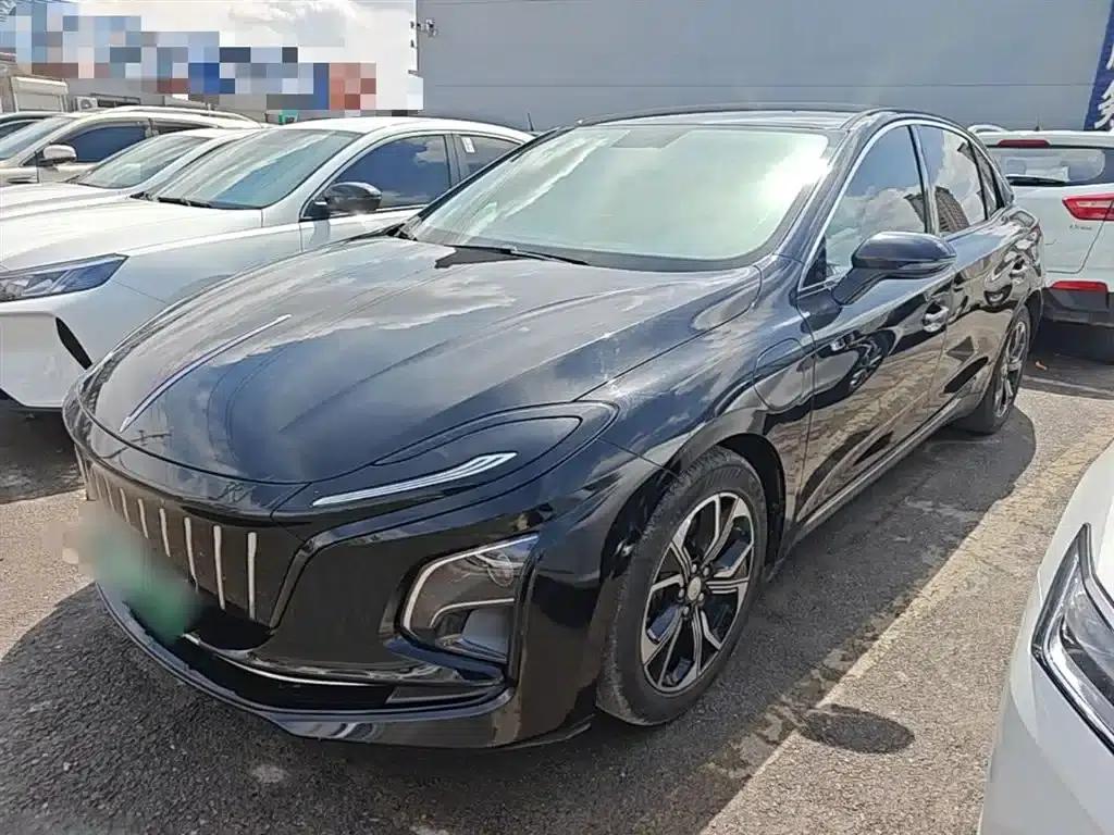 Hongqi E-QM5 2021 Charging Flagship Edition — миниатюра 2