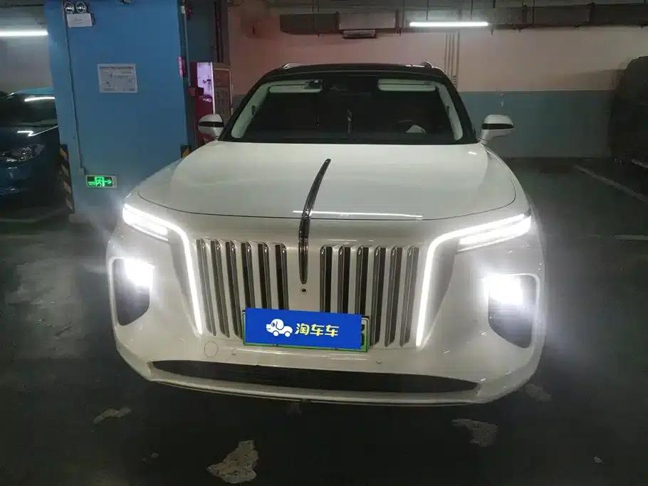 Hongqi E-HS9 2022 Model 660km Flagship Edition (Six Seats) — миниатюра 2