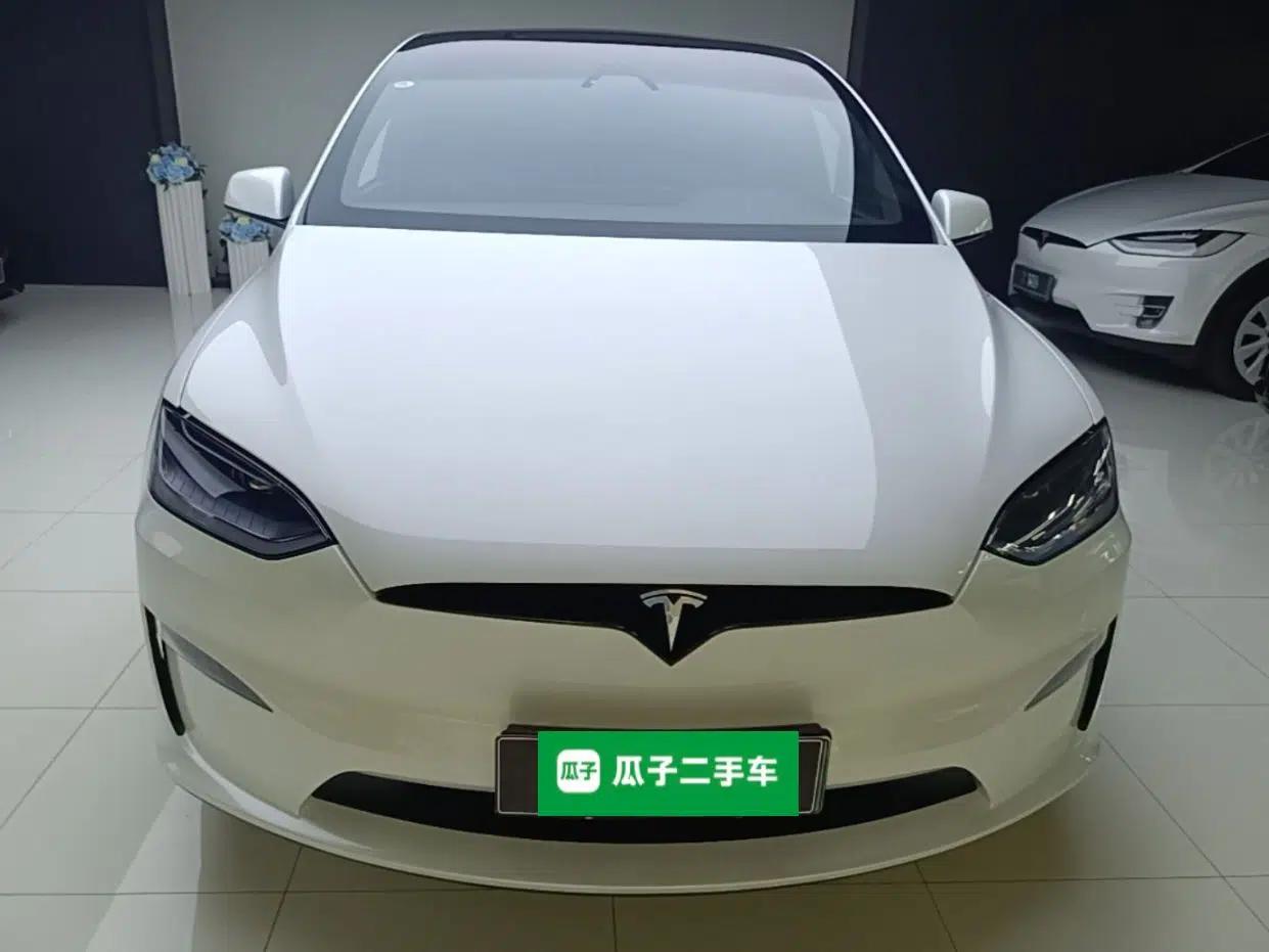 Tesla Model X 2023 Three-Motor All-Wheel-Drive Plaid Version — миниатюра 2