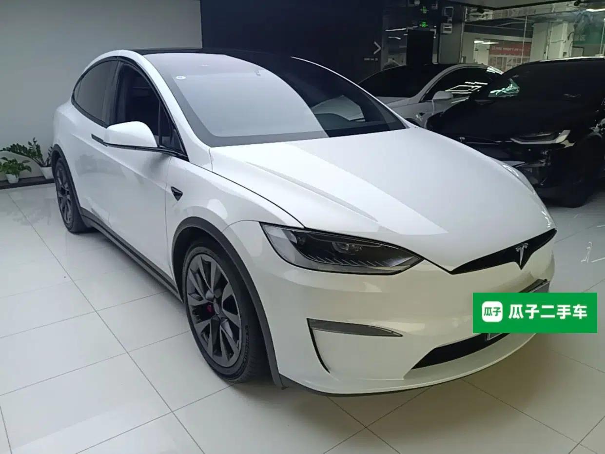 Tesla Model X 2023 Three-Motor All-Wheel-Drive Plaid Version — миниатюра 3