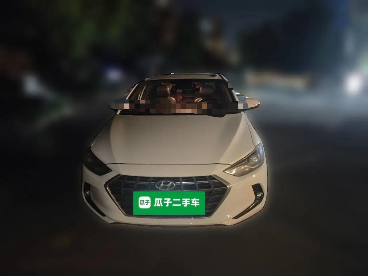 Hyundai Elantra (6th Generation / Lingdong) 2019 1.4T Dual-Clutch Xuan Dong · Dynamic Model — миниатюра 2